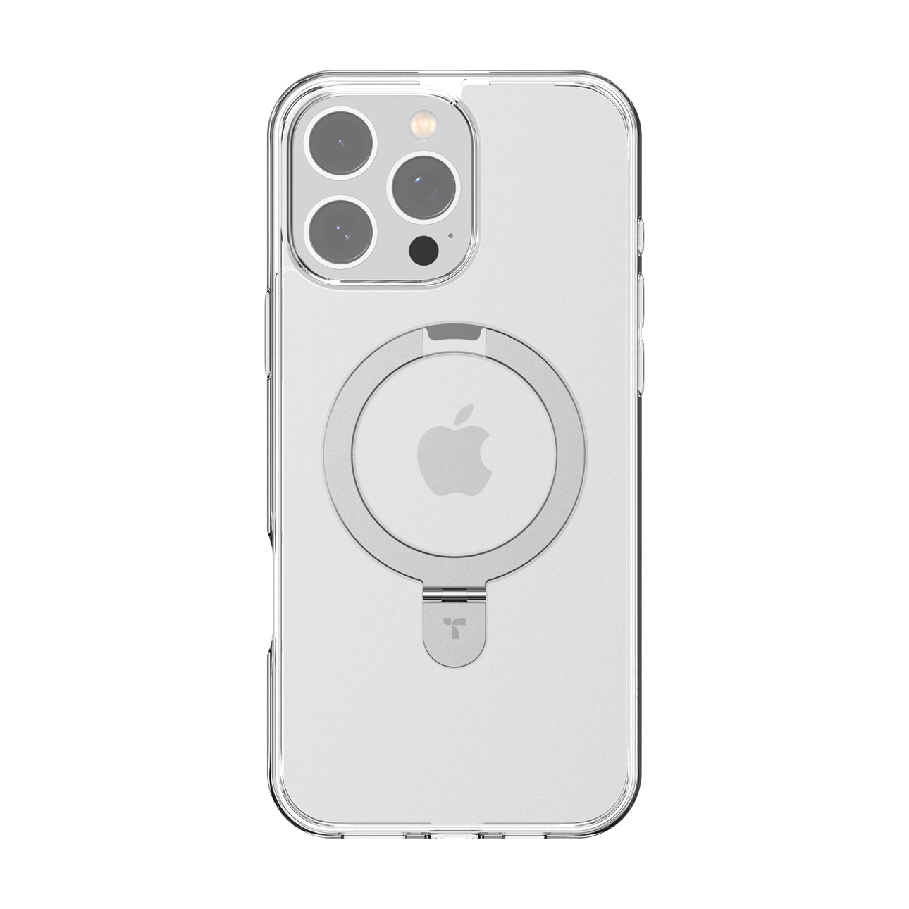 جراب TORRAS المغناطيسي الشفاف لهاتف iPhone 16 Pro Max مع حامل، مناسب لـ MagSafe، حماية من الصدمات بدرجة عسكرية، جراب مغناطيسي رفيع لهاتف iPhone 16 Pro Max 6.9 بوصة شفاف 