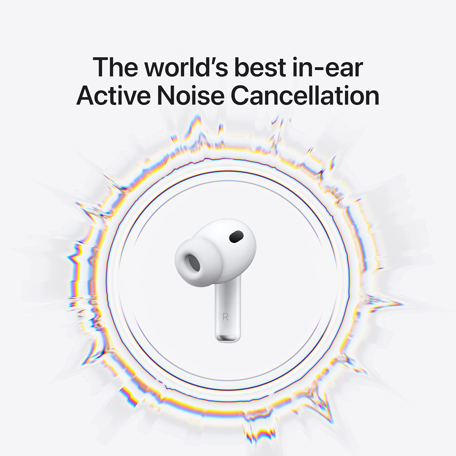 Apple AirPods Pro 3 Wireless Earbuds, Active Noise Cancellation, Live Translation, Heart Rate Sensing, Hearing Aid Feature, Bluetooth Headphones, Spatial Audio, High‑Fidelity Sound, USB‑C Charging (International Version HK)