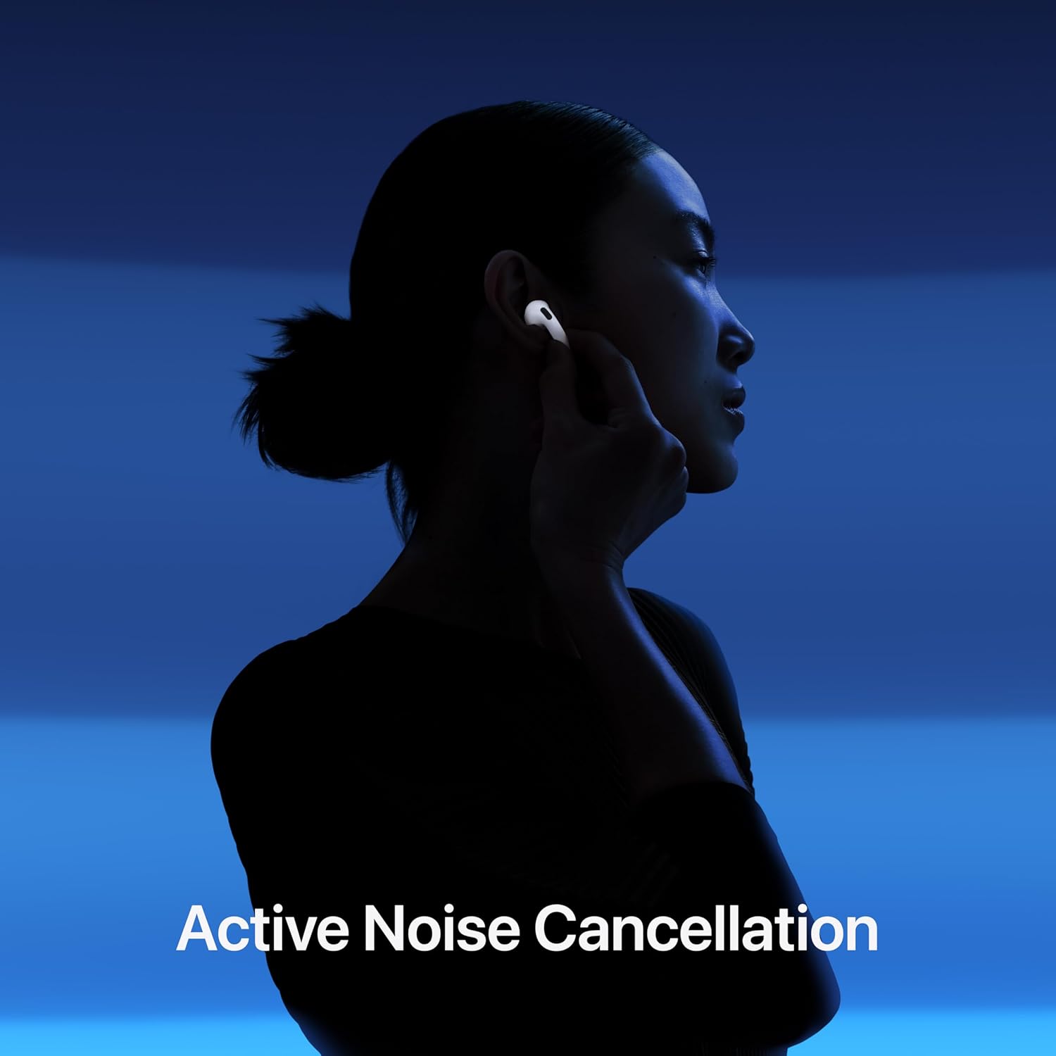 Apple AirPods 4 Wireless Earbuds, Bluetooth Headphones, with Active Noise Cancellation, Adaptive Audio, Transparency Mode, Personalized Spatial Audio, USB-C Charging Case, Wireless Charging, H2 Chip (International Version) Renewed.