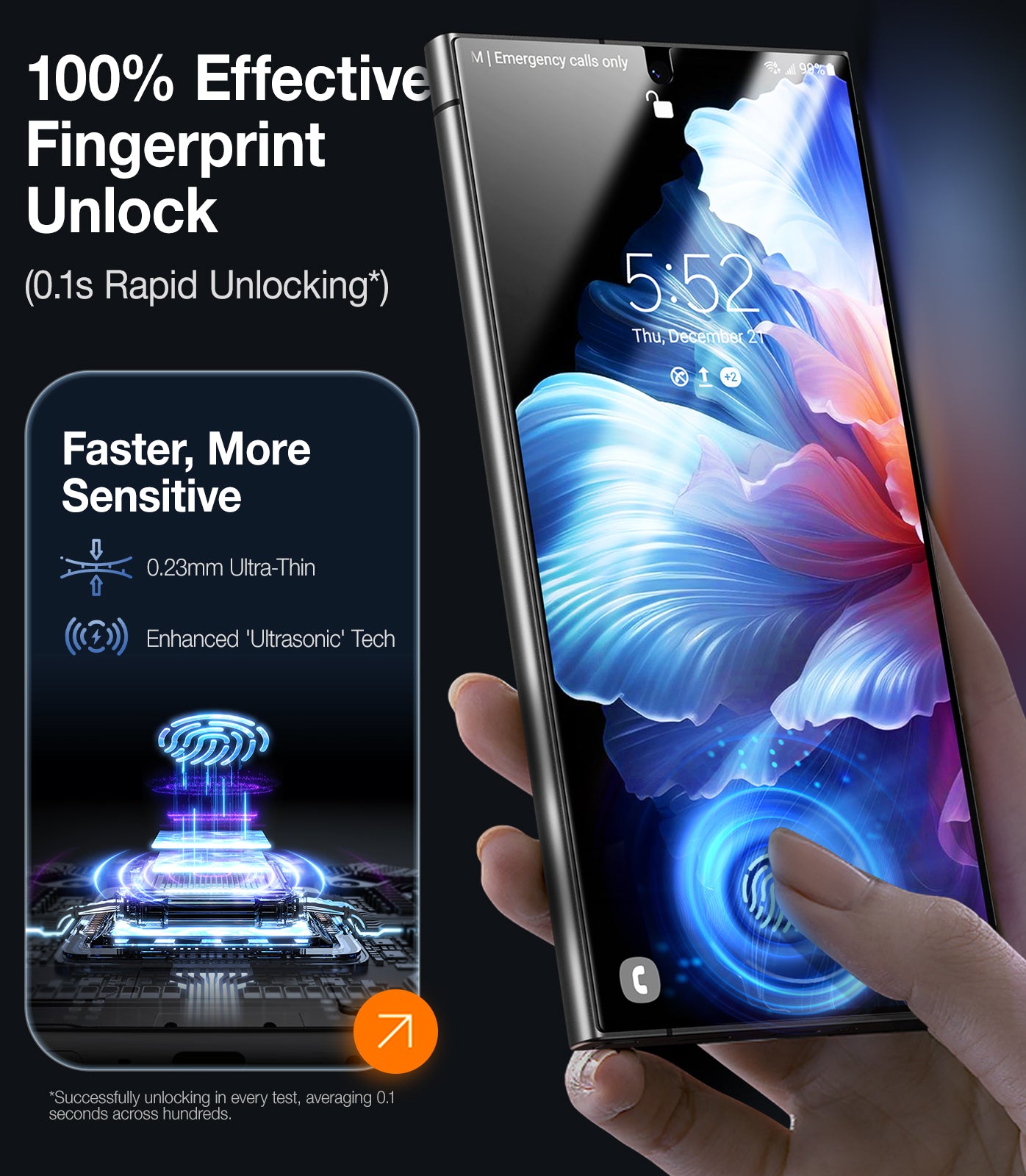 Top-Notch Diamond Shield for Samsung Galaxy S24 Ultra Screen Protector