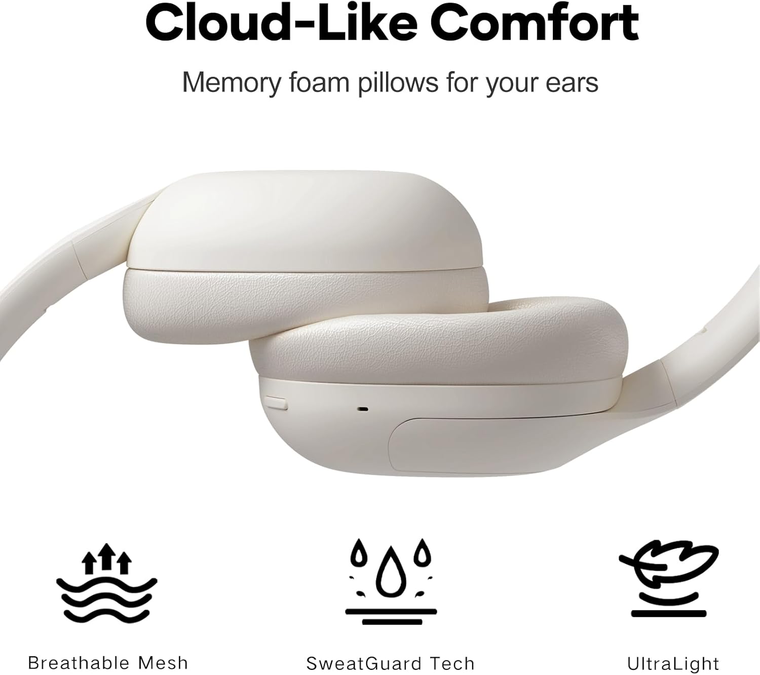 LINKLIKE HS1 Over-Ear Headphones - White