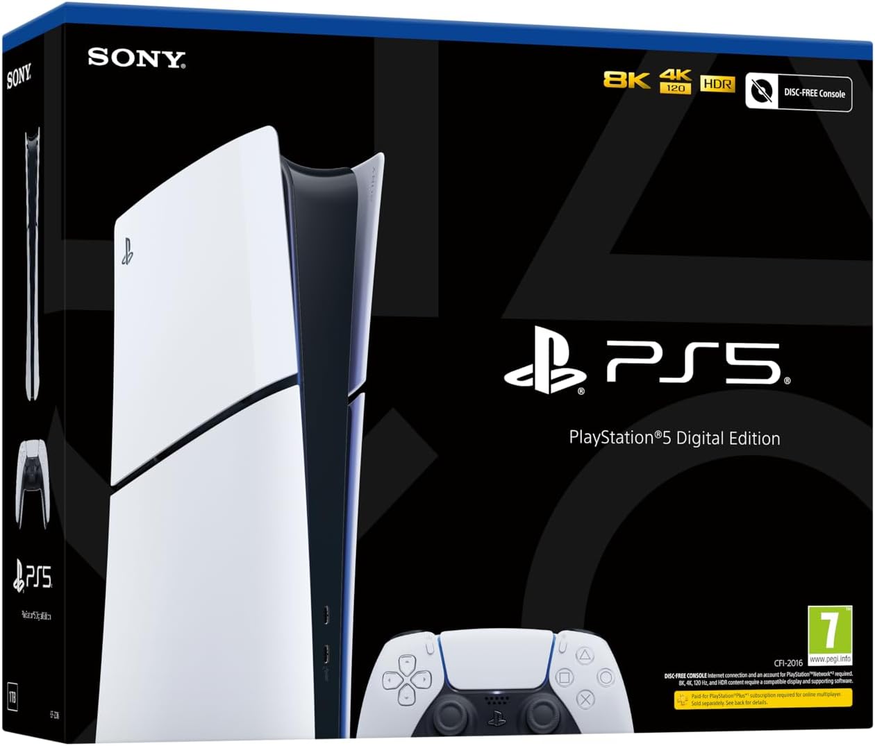 Sony PlayStation 5 (UAE Version) Disc Version Console With Controller