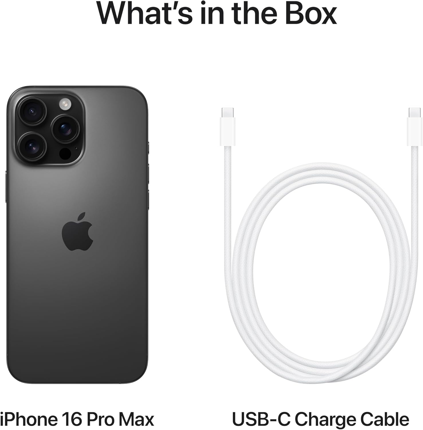 Apple iPhone 16 Pro Max (256 GB) - Black Titanium (Middle East Version)