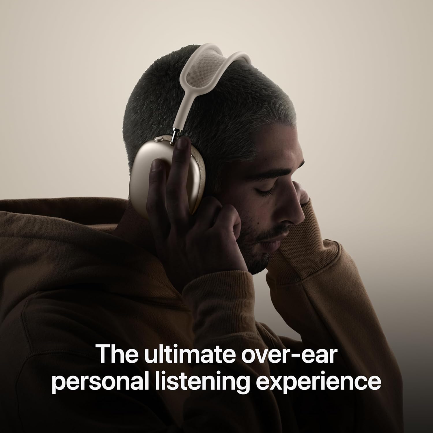 سماعات ايربودز ماكس (USB-C) ستارلايت